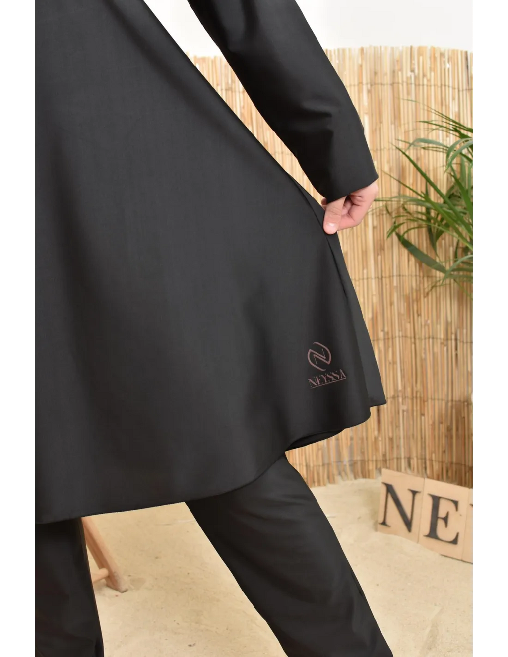 Burkini femme POLYNESIE Noir - Image 6