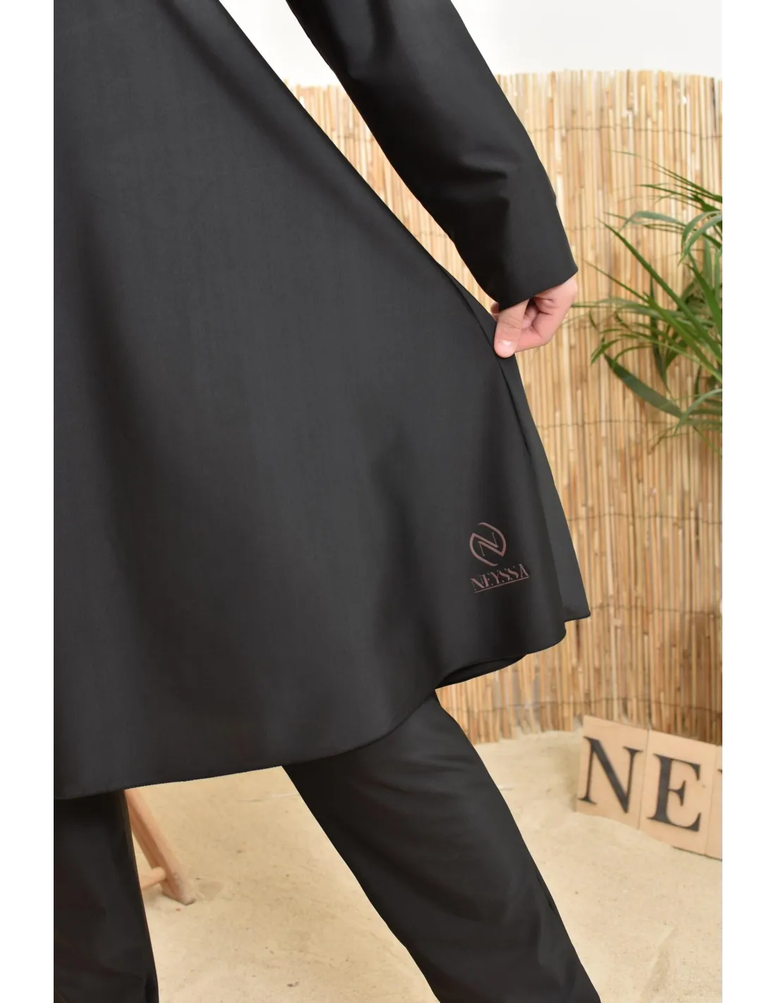 Burkini femme POLYNESIE Noir - Image 6
