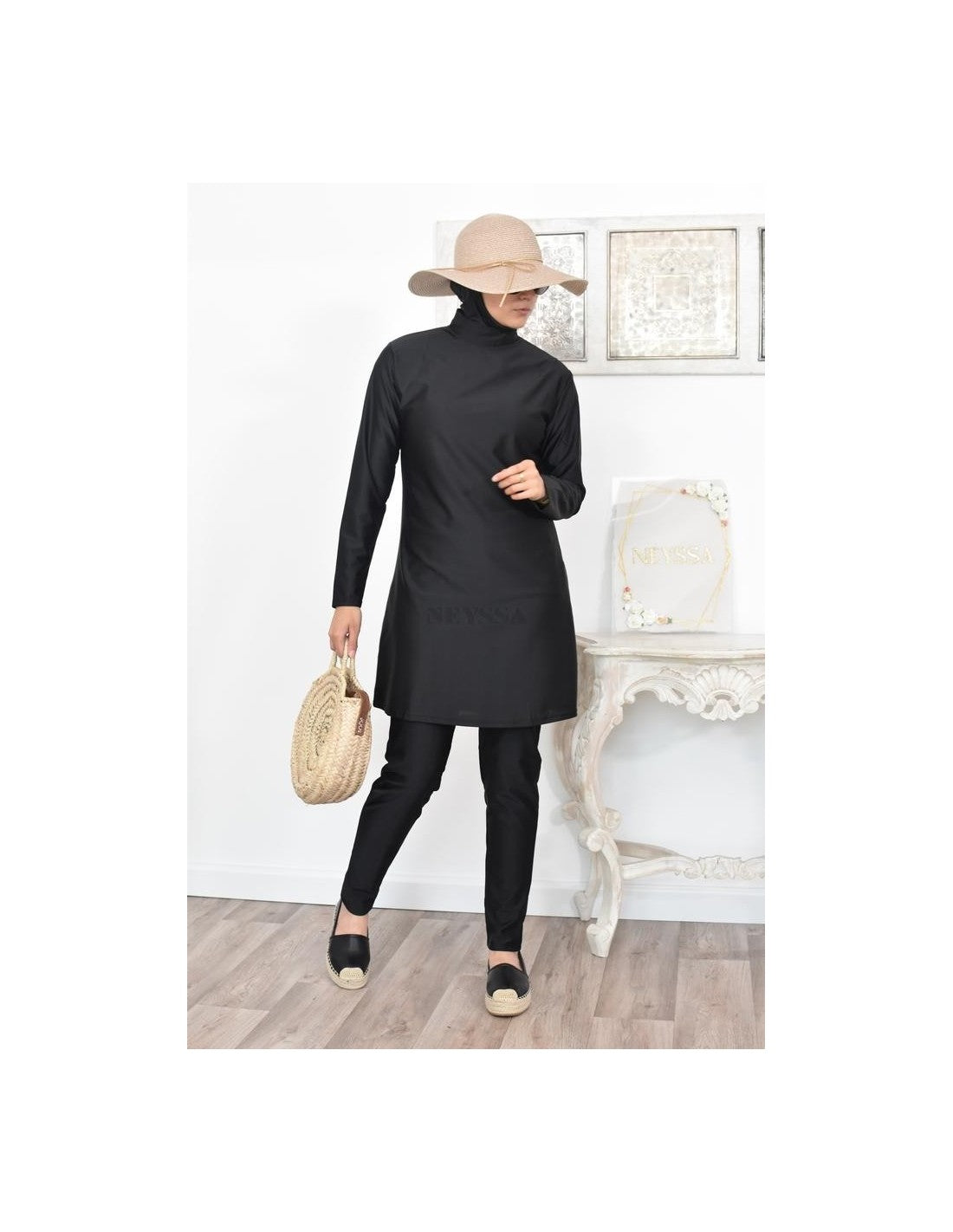 Burkini long Ynayah Noir - Image 3