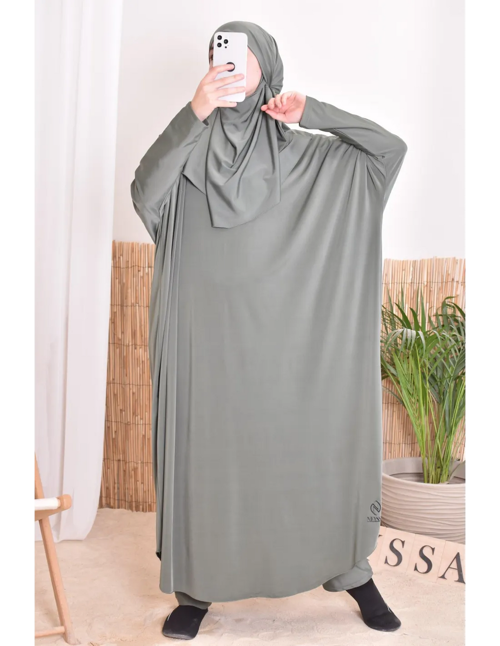 Jilbab de bain Neyssa KAKI V1 - Image 3