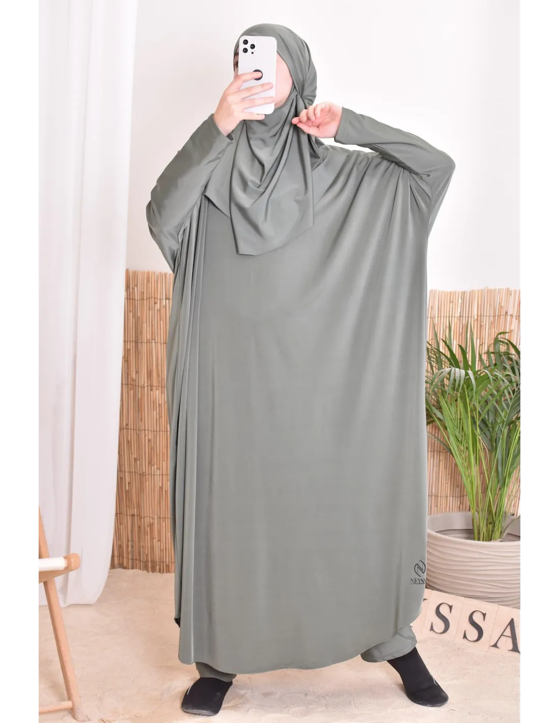 Jilbab de bain Neyssa KAKI V1 - Image 3