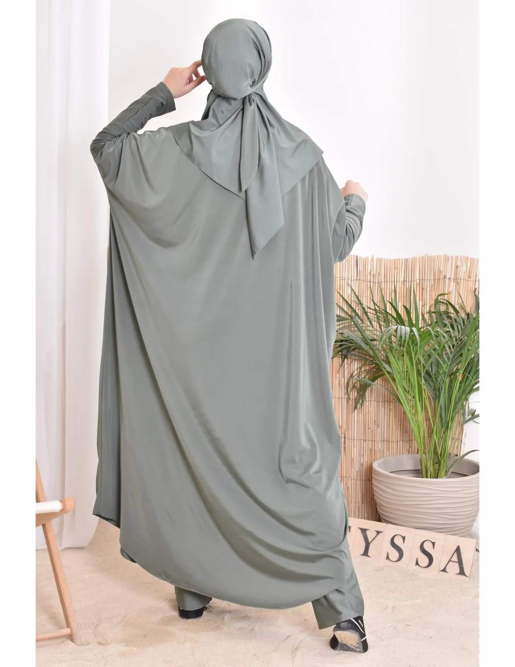 Jilbab de bain Neyssa KAKI V1 - Image 7