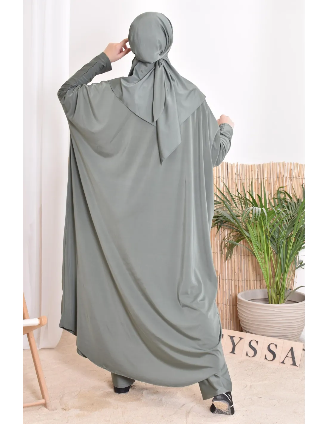 Jilbab de bain Neyssa KAKI V1 - Image 7
