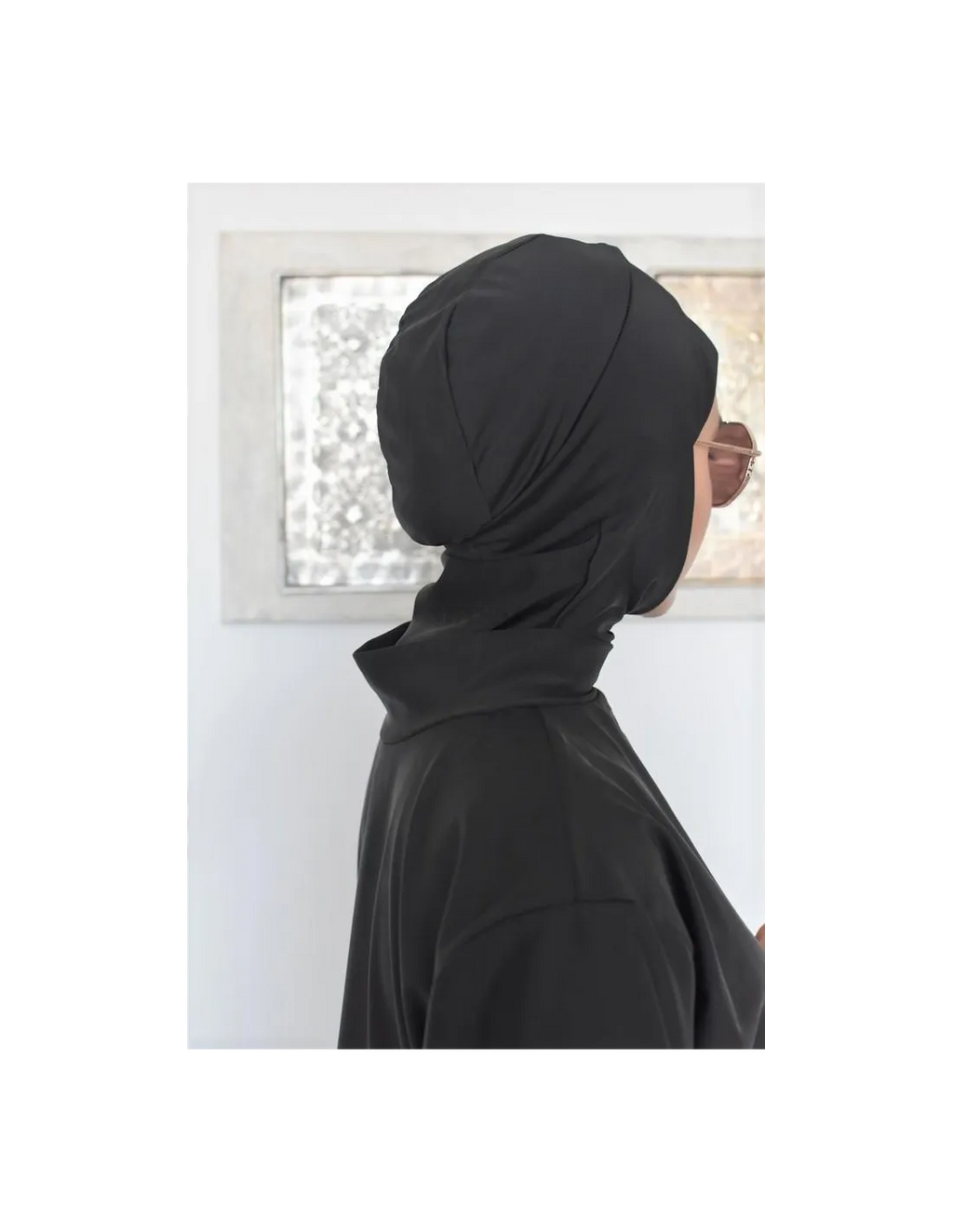 Jilbab de bain Neyssa Noir V1 - Image 2