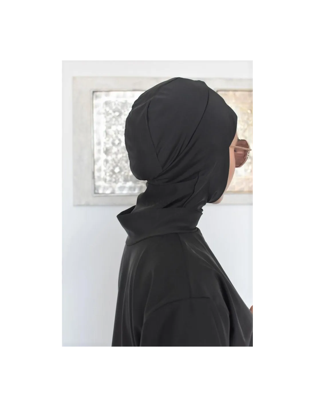 Jilbab de bain Neyssa Noir V1 - Image 2