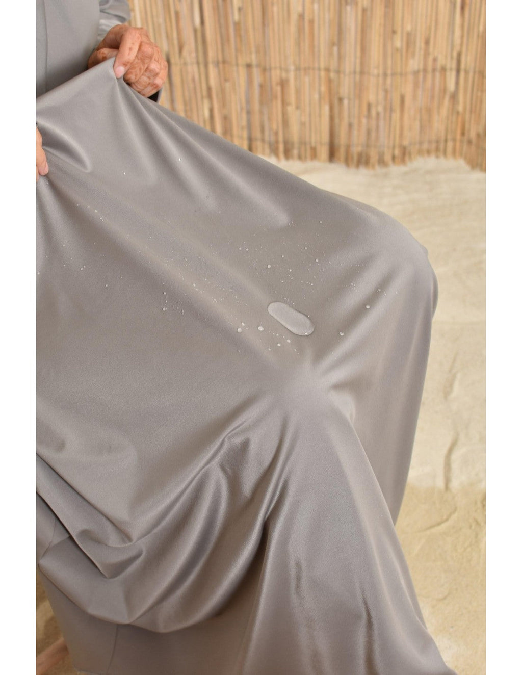 Jilbab de bain Neyssa Taupe V2 - Image 8