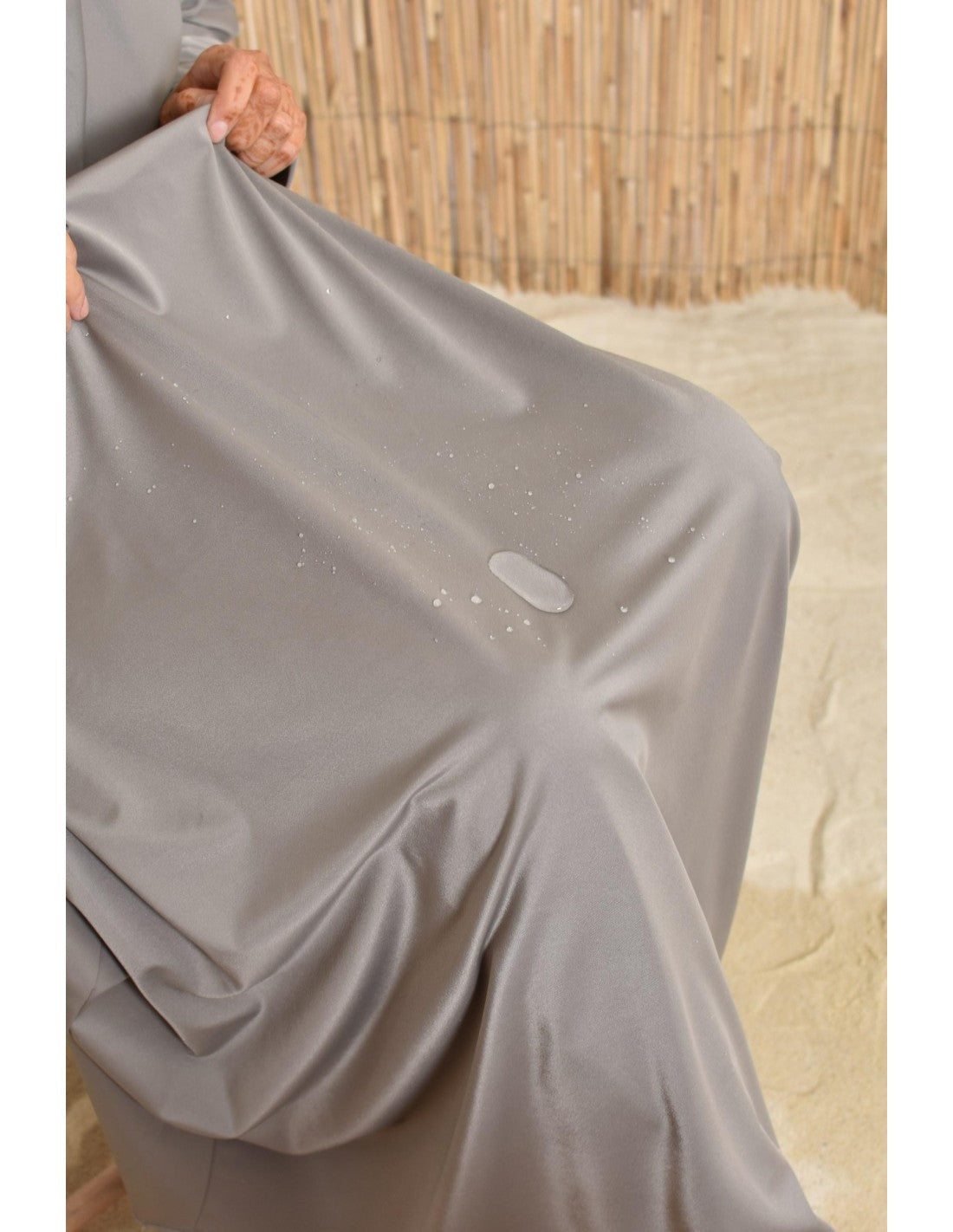 Jilbab de bain Neyssa Taupe V2 - Image 8